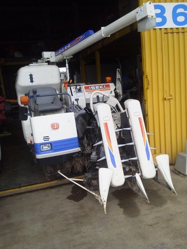 コンバイン点検