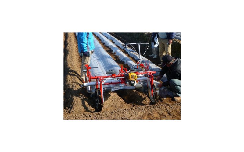 ２条用マルチ張り機