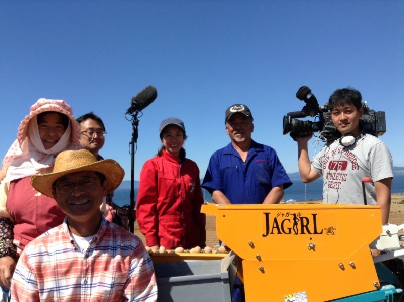 火曜日ＮＢＣ放送「あっぷる」でジャガール放送