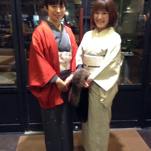 着物で女子会