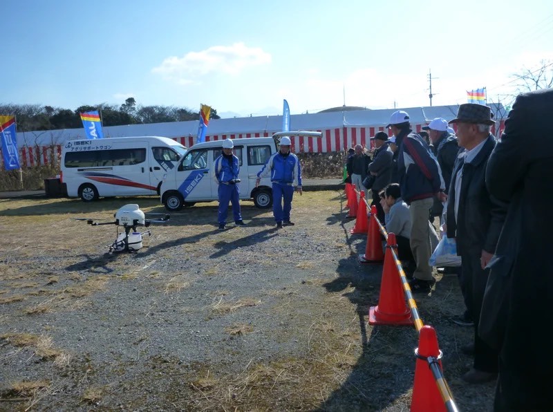ドローン実演飛行