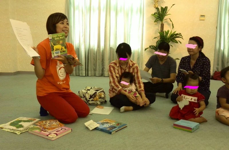 英語絵本の読み聞かせ