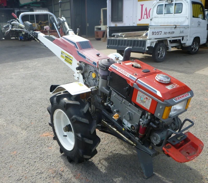 中古ヤンマー耕耘機YA80
