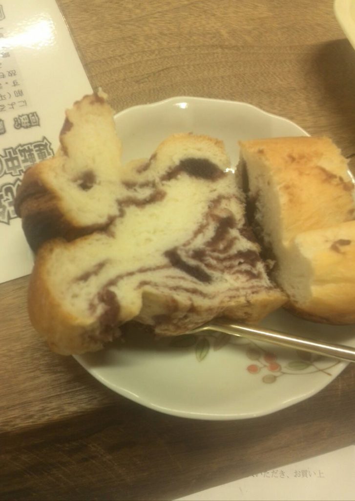 あんこマーブルパン