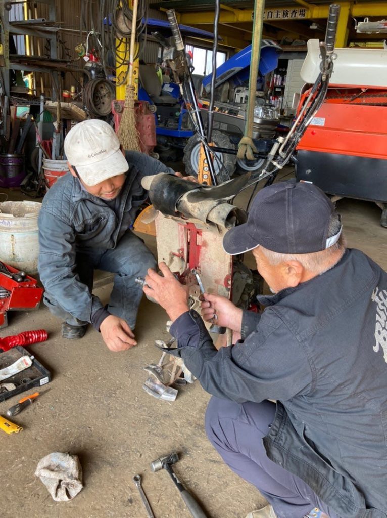 ギア、ベアリング、ロータリー修理