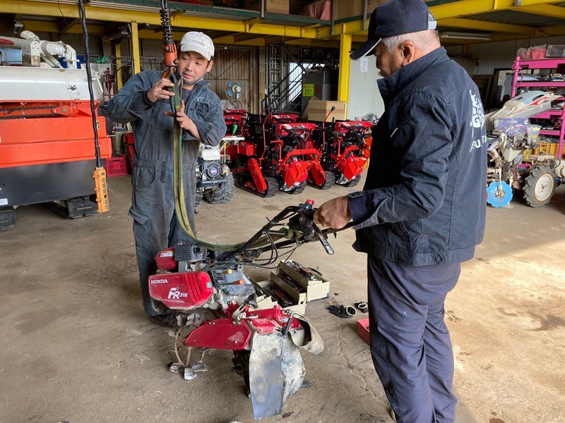 ギア、ベアリング、ロータリー修理