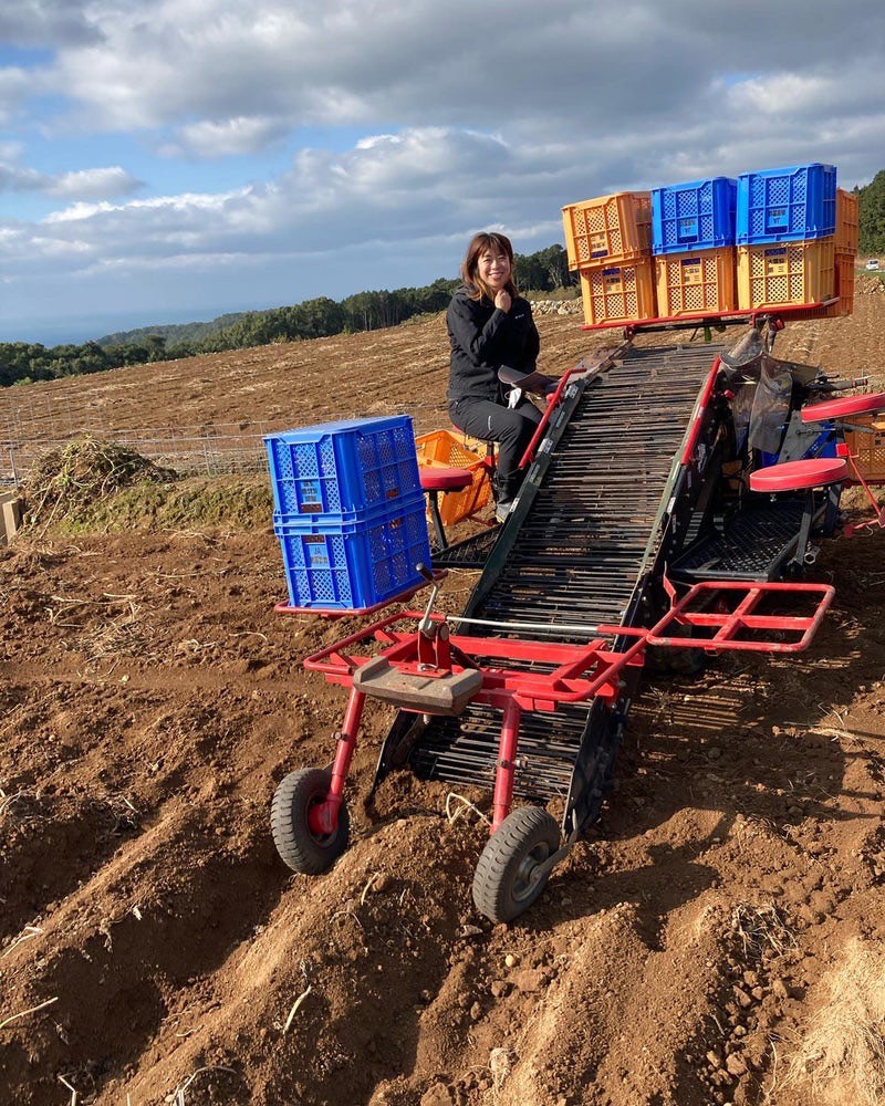 加津佐町で実演