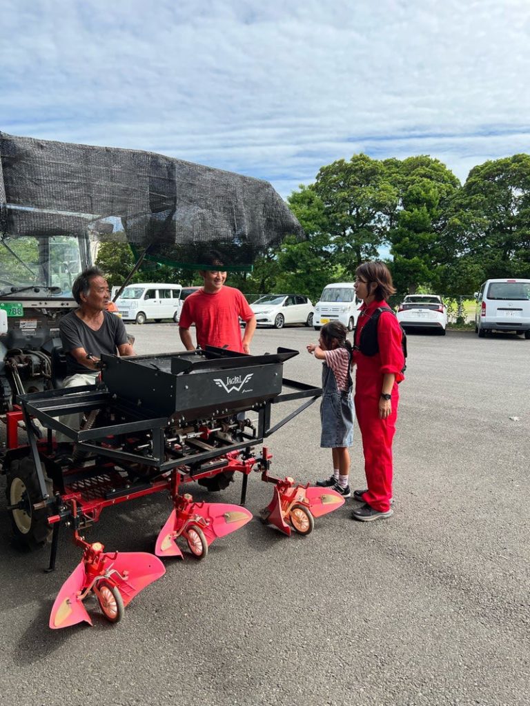 娘と一緒に仕事